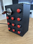 Button box, stacyjka, simracing, thrustmaster, moza, logitech 
