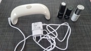 Lampa UV do hybrydy + baza, top i kolor Neonail gratis