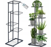 Kwietnik METALOWY 5-poziomowy piętrowy stojak na doniczki rośliny kwiatki