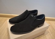 Zamszowe eleganckie buty