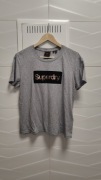 T-shirt Superdry r. 12/40/L szary logo