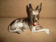 Figurka wilk -syg. Wałbrzych