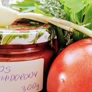Sos pomidorowy-ziołowy . Domowy . 300g. {4zł/100g}