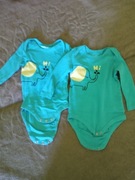 Body niemowlęce dwie sztuki