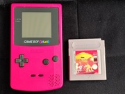 GameBoy Color Nintendo różowy+ gra Król Lew 