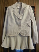 2 częściowa letnia garsonka/ kostium  rozmiar 40