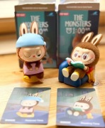 Zestaw 2 figurek Labubu Pop Mart 1:00 A.M.