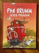 Pan Brumm jedzie pociągiem. Daniel Napp