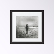 Rysunek|Pustka | tusz|30 x 30 cm.