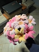 Własnoręcznie robione kwiaty 