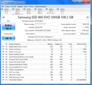 Dysk SSD Samsung 860 EVO 500GB SATA 2,5" v-nand 98% d17 