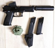 ASG Novritsch SSX23 tłumik, drugi mag., adapter HPA 3D Prism