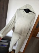 C&A Clockhouse zestaw komplet bluza sweterkowa kapturem + spodnie dresowe