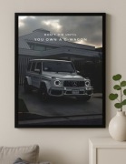 Obraz na płótnie Motywacyjny Dont' Die Until You Own a G-Wagon