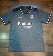 Szara Koszulka Adidas Real Madrid