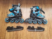 2w1 roki łyżwy Spokey Avian regulowany rozmiar 29-32