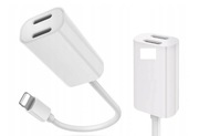 Adapter Przejściówka iPhone 2x Lightning – Rozdzielacz Lightning
