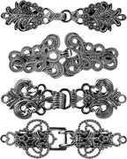 4x Klipsy - Zapinki do swetrów, szali, kurtek EXPRESOWA WYSYŁKA