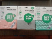 York Eco Ego ścierki ściereczki 3 sztuki.  Łazienka  uniwersalna mikrofibra