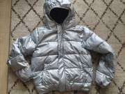 Srebrna kurtka zimowa puchowa NASA 146/252