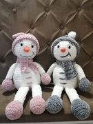 Bałwanek - maskotka, przytulanka