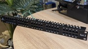 Patchpanel telefoniczny 50xRJ45 Cat 3 1U