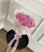 Prezent Śliczny Bukiet  Kwiaty 15 róż 