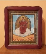 Ikona w kiocie prawosławna Matka Boska Chlebowa, Chlebnaja 