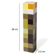 Minecraftowa pochodnia Lampa Minecraft na ścianę Prezent dla dziecka 