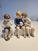 Dzieci pijące mleko Bing and Grondahl 