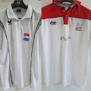 Koszulki Polo Vintage siatkówka Asics Polska 2004 Mostostal Erima 2007 XL 