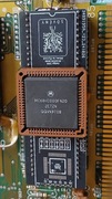 Adapter + procesor Motorola MC68HC000FN20 PLCC68 DIL64 pin Amiga 500 CDTV