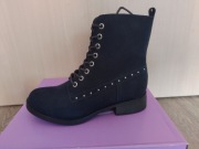 Nowe Botki Graceland rozmiar 37, wkładka 23cm