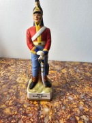 Porcelanowa figurka Oficer gwardii dragonów 1815 21 cm Napoleon