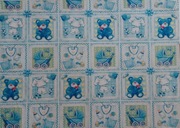 Duży papier do decoupage dzieci chrzest narodziny