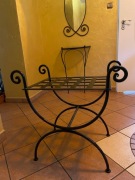 Wieszak konsola lustro i siedzisko