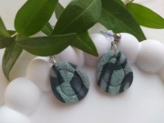 Kolczyki z gliny polimerowej - "Artemis II" - handmade