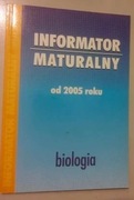 Informator maturalny od 2005 roku biologia