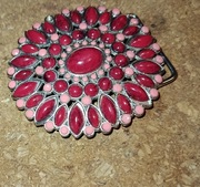 Oryginalna metalowa klamra do paska damskiego