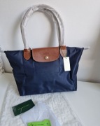 GRANATOWA torebka LONGCHAMP roz M