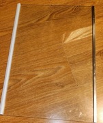 Półka szklana lodówki LG wymiary 49 35