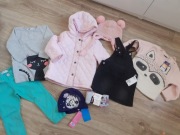 Zestaw roz 92 dziewczynka, nowe, H&M 5 10 15 itd