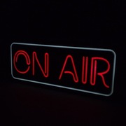 Lampka studio ON AIR Neon lightbox youtube LED