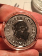 Srebrna moneta Bestie Tudorów: Jednorożec Seymour 2 oz 2024