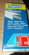 Rapid Zszywki galwanizowane 53/8 mm - 5000 szt.