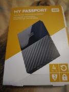 Dysk zewnętrzny HDD WD My Passport 4TB
