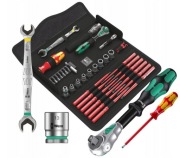 Wera KK W1 ZESTAW NARZĘDZI WKRĘTAKI IZOLOWANE VDE GRZECHOTKA 1/4 cala 35el