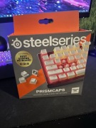 Białe keycap/klawisze Steelseries prism do klawiatury | Stan idealny