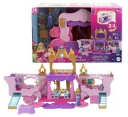 Disney Księżniczka Karoca-Zamek 2 w 1 Zestaw pałac i lalka Aurora HWX17