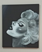 obraz 60x70cm #płótno canvas #portret